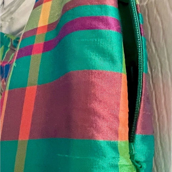 LAUREN RALPH LAUREN PETITE SKIRT SIZE 6P FULLY LINED 100% SILK WITH SIDE ZIPPER - Picture 3 of 5